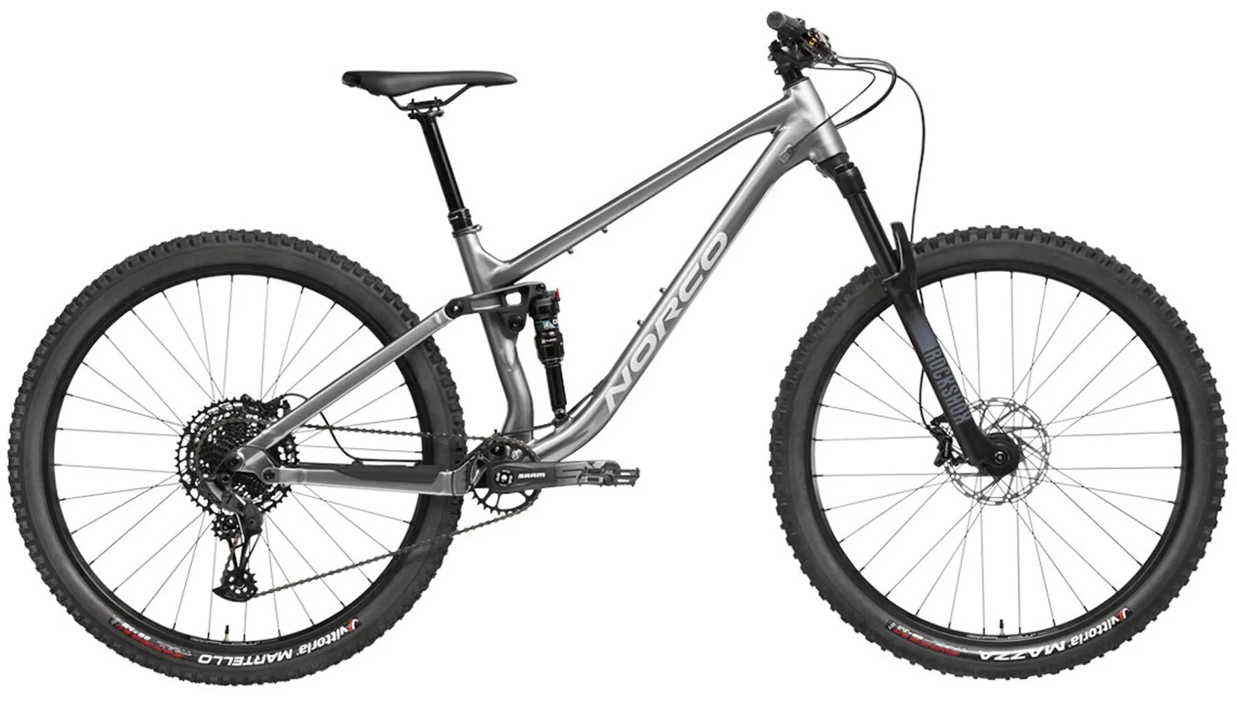 Norco *Bundle* Norco Fluid FS A3 Grey/Silver 29" Diamant Norco *Bundle* Norco Fluid FS A3 Grey/Silver 29" Diamant