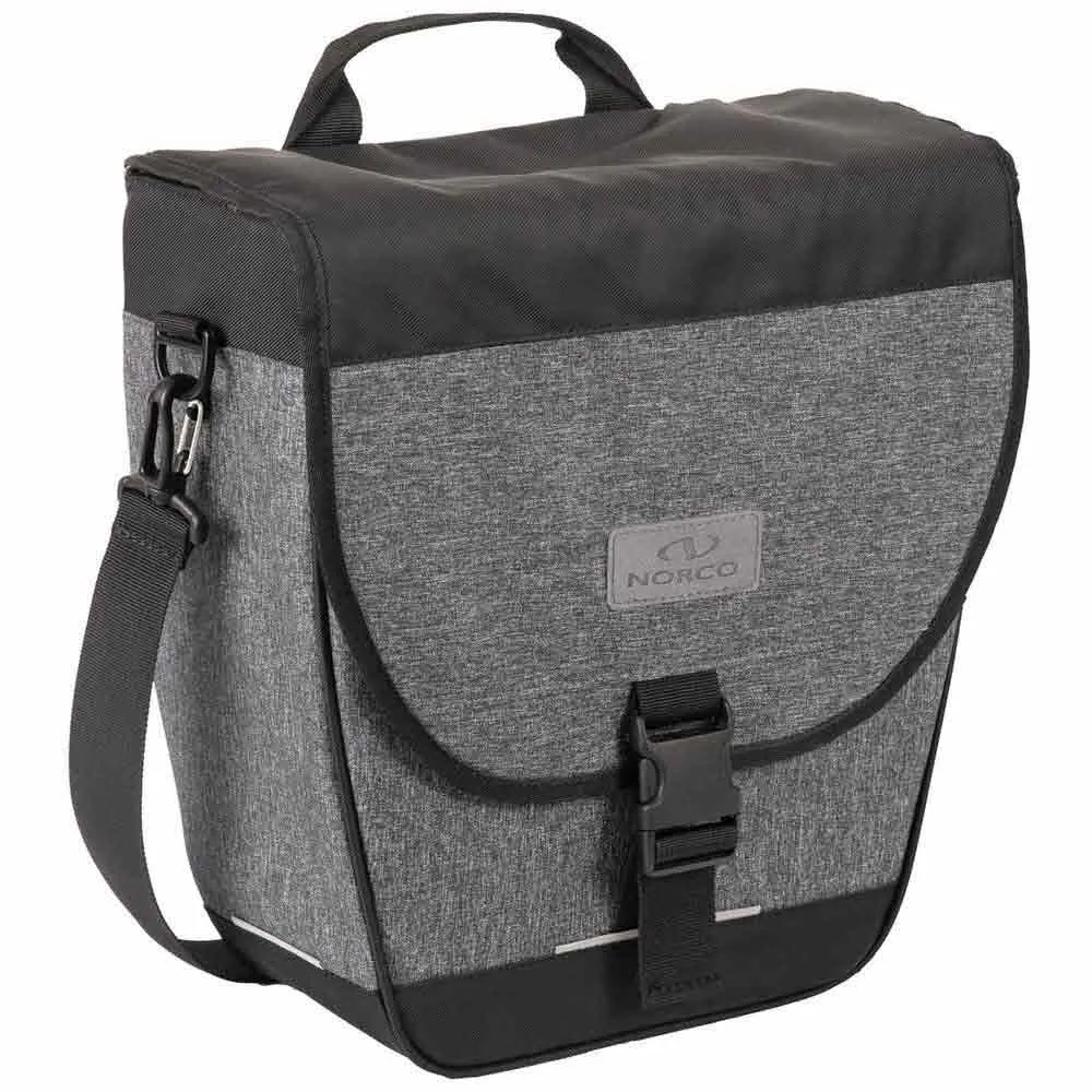Norco Dryton City Fahrradtasche 13l, Grey / black, One Size Norco Dryton City Fahrradtasche 13l, Grey / black, One Size