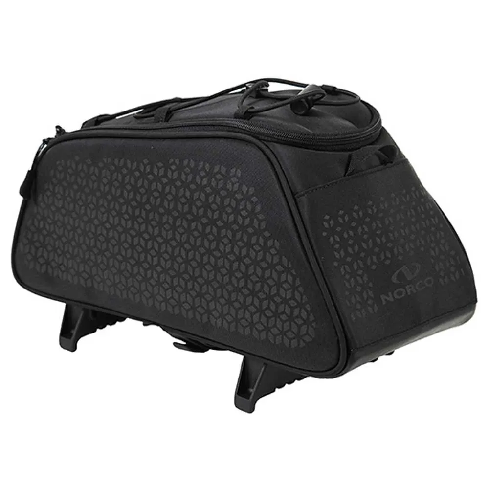 Norco Dunfort Topklip Gepäckträgertasche 7l, Black, One Size Norco Dunfort Topklip Gepäckträgertasche 7l, Black, One Size