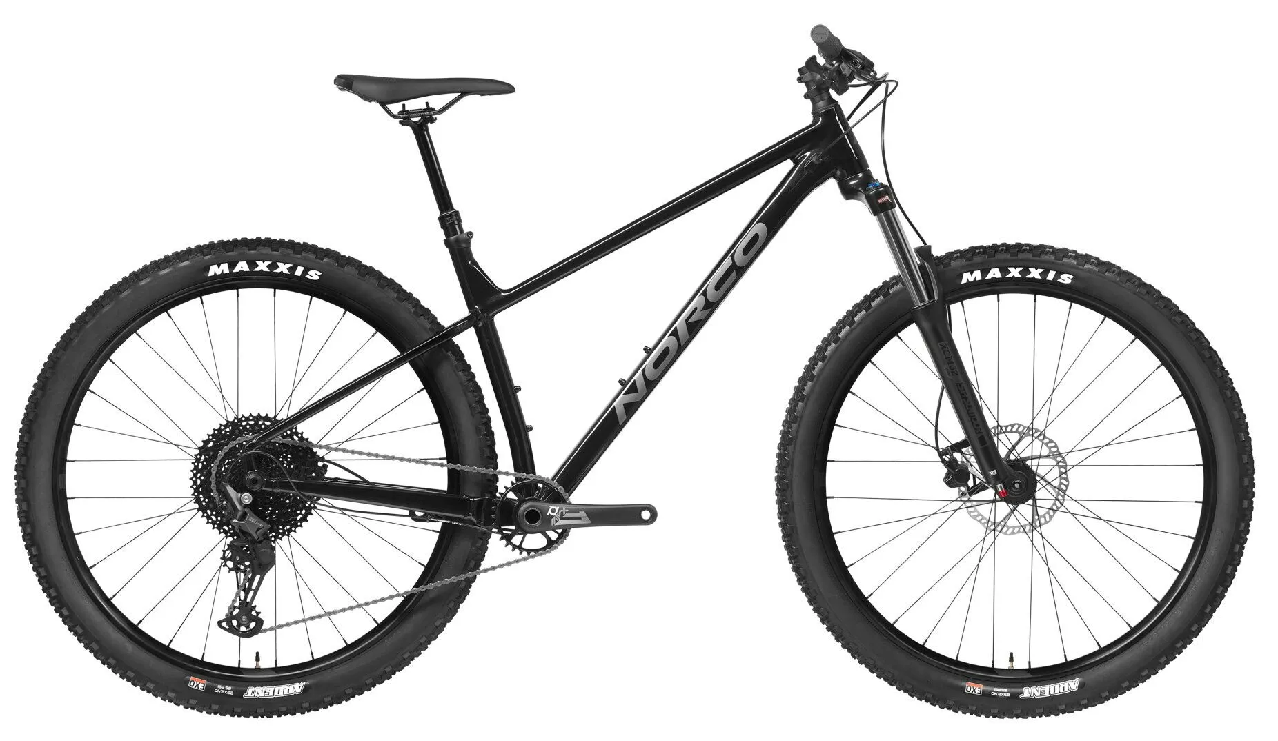 Norco Fluid HT 2 Black/Charcoal 2023 29" Diamant Norco Fluid HT 2 Black/Charcoal 2023 29" Diamant