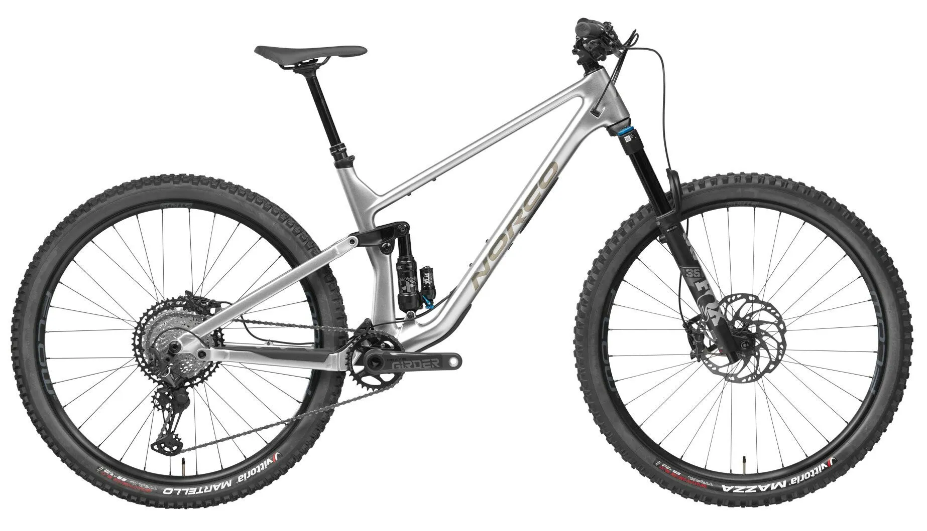 Norco Optic C2 Shimano Silver/Chrome 29" Diamant Norco Optic C2 Shimano Silver/Chrome 29" Diamant