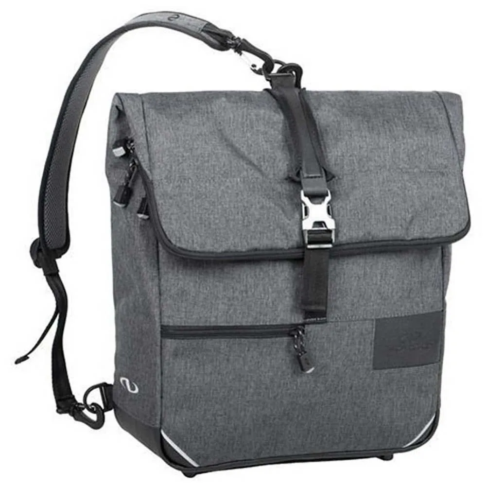 Norco Portree Klickfix Gepäckträgertasche 16l, Grey, One Size Norco Portree Klickfix Gepäckträgertasche 16l, Grey, One Size