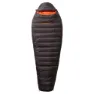 Nordisk Arctic 1400 Schlafsack, Coffee / orange, Left Zipper