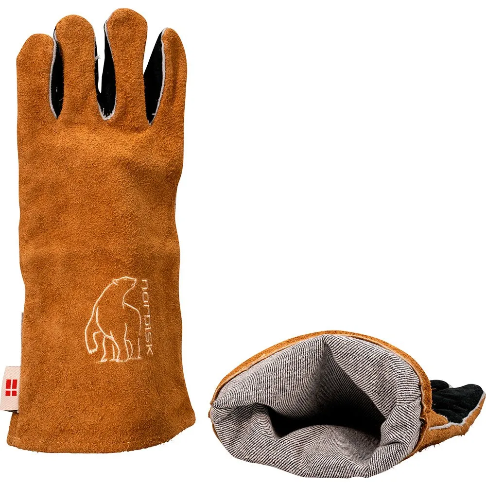 Nordisk Donnerhandschuhe, Brown / black, One Size