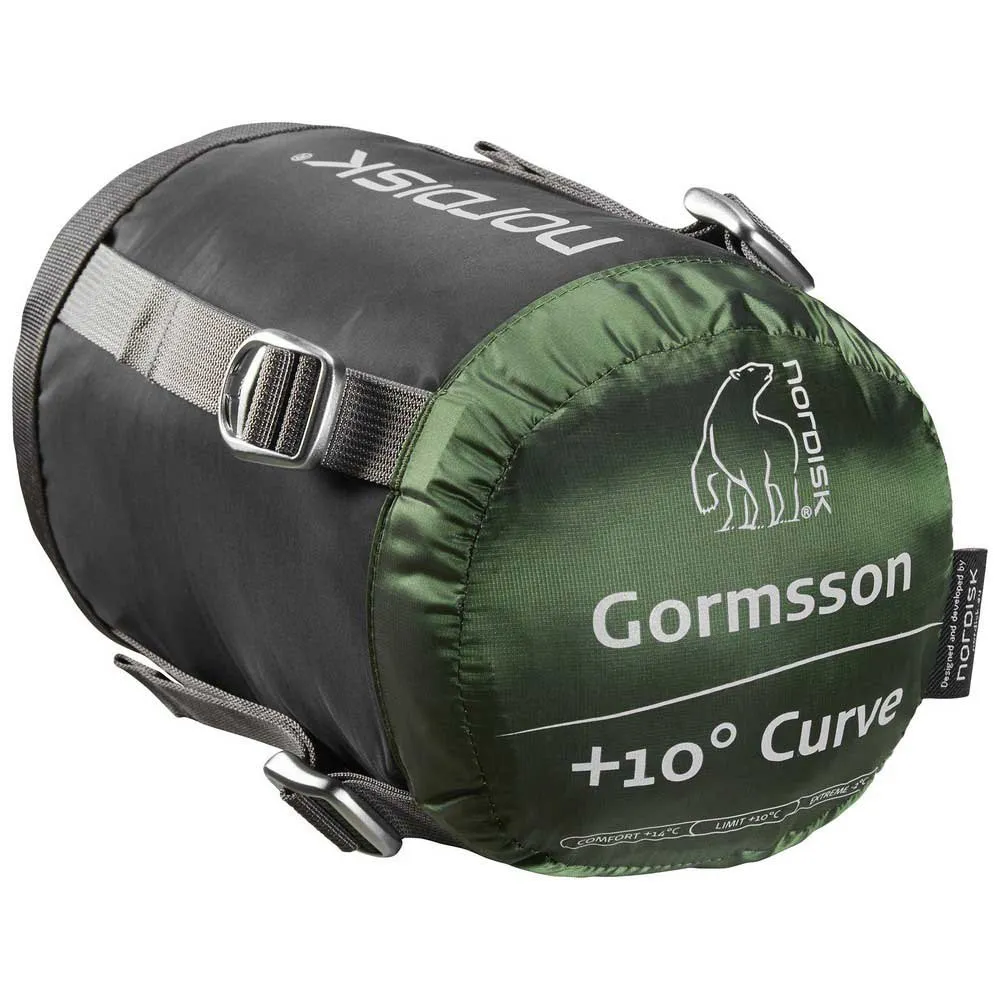 Nordisk Gormsson +10ºc Schlafsack Refurbished, Artichoke green / mustard yellow / black Nordisk Gormsson +10ºc Schlafsack Refurbished, Artichoke green / mustard yellow / black