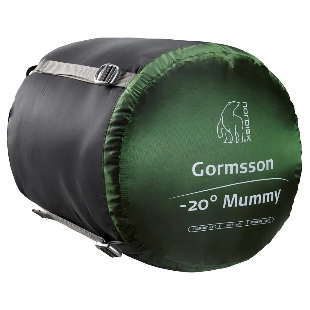 Nordisk Gormsson -20ºc Schlafsack, Artichoke green / mustard yellow / black, Left Zipper Nordisk Gormsson -20ºc Schlafsack, Artichoke green / mustard yellow / black, Left Zipper