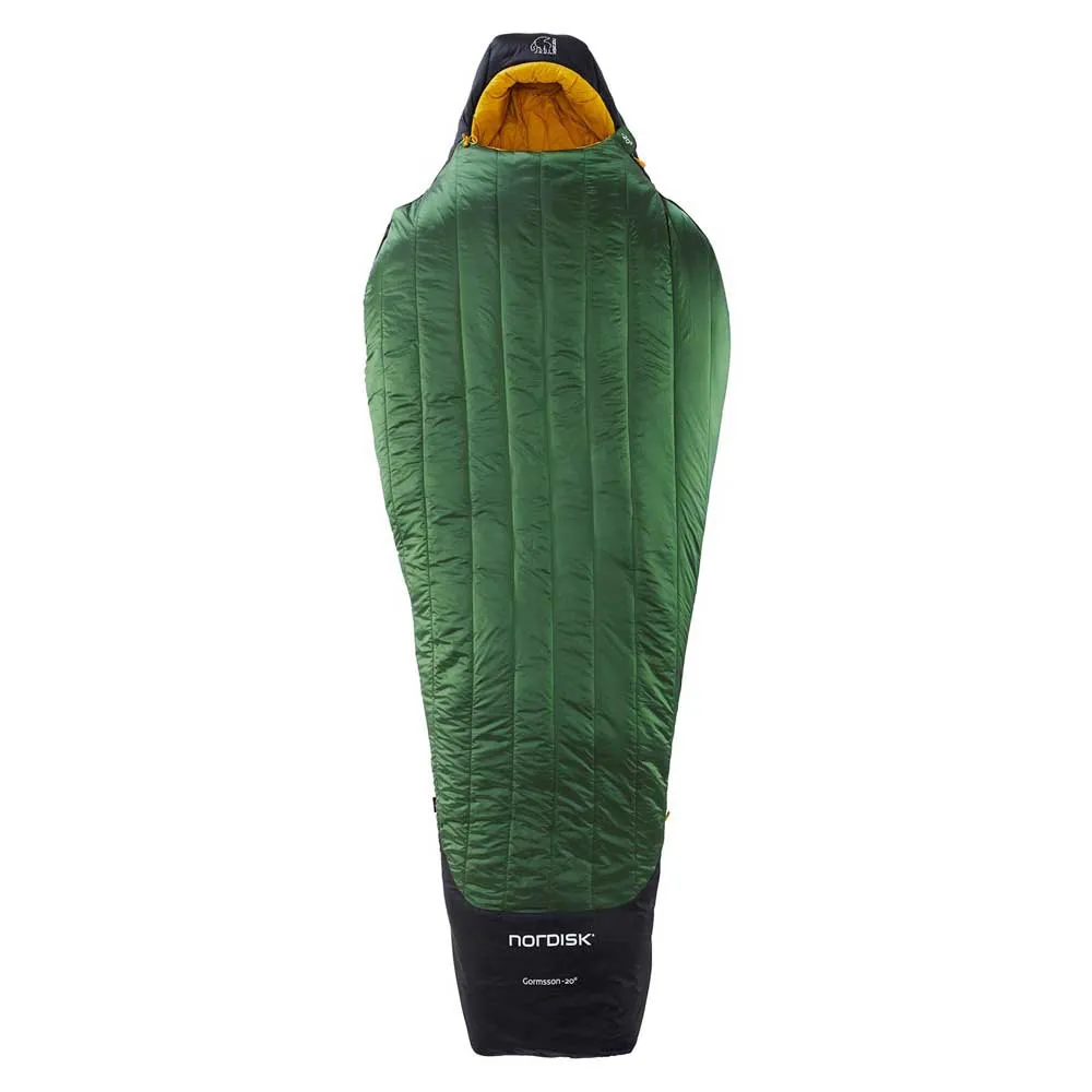 Nordisk Gormsson -20ºc Schlafsack, Artichoke green / mustard yellow / black, Left Zipper Nordisk Gormsson -20ºc Schlafsack, Artichoke green / mustard yellow / black, Left Zipper