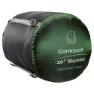 Nordisk Gormsson -20ºc Schlafsack, Artichoke green / mustard yellow / black, Left Zipper