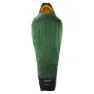 Nordisk Gormsson -20ºc Schlafsack, Artichoke green / mustard yellow / black, Left Zipper