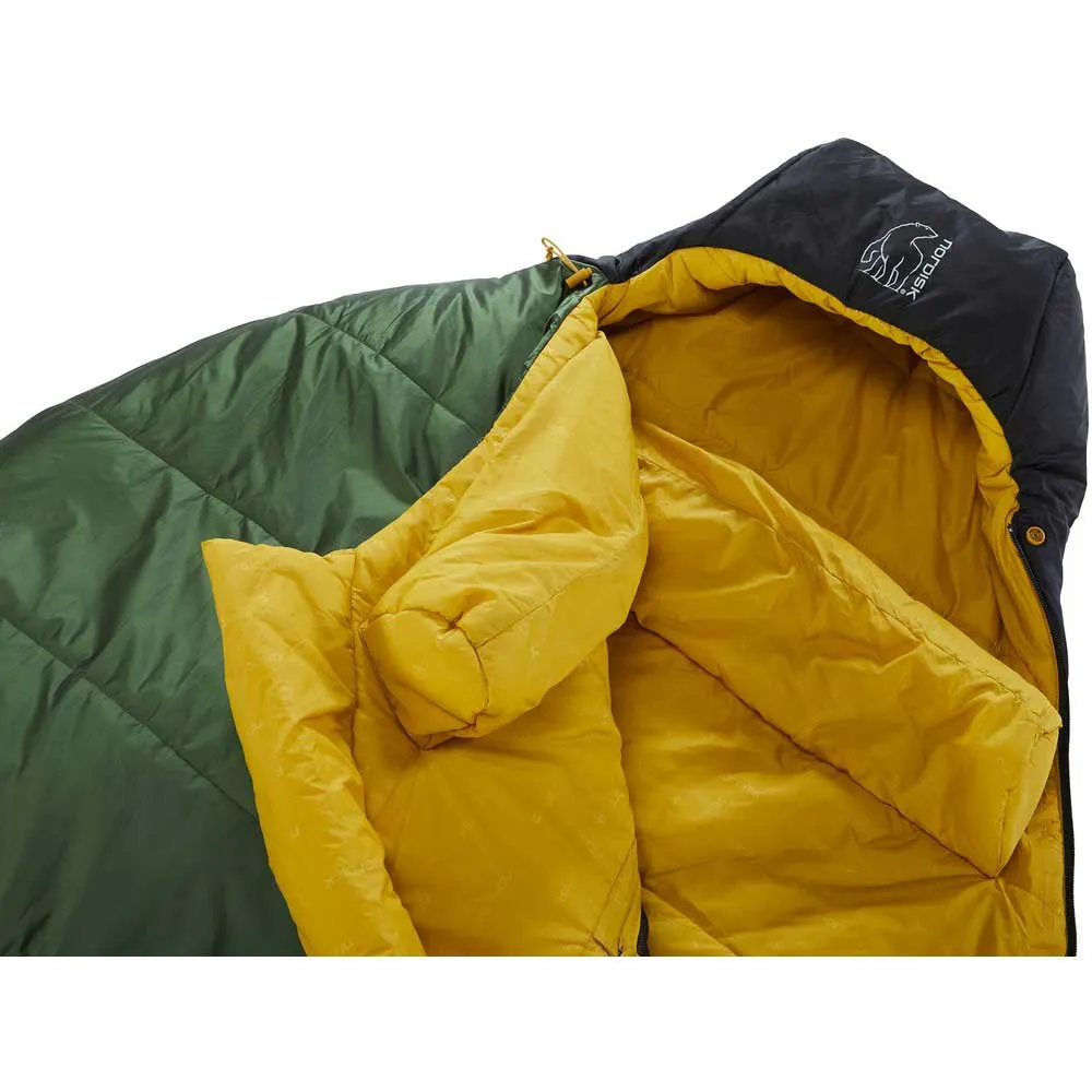 Nordisk Gormsson -2ºc Schlafsack, Artichoke green / mustard yellow / black 1, Left Zipper Nordisk Gormsson -2ºc Schlafsack, Artichoke green / mustard yellow / black 1, Left Zipper