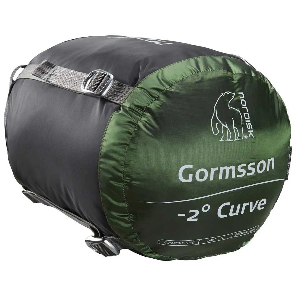Nordisk Gormsson -2ºc Schlafsack, Artichoke green / mustard yellow / black 1, Left Zipper Nordisk Gormsson -2ºc Schlafsack, Artichoke green / mustard yellow / black 1, Left Zipper
