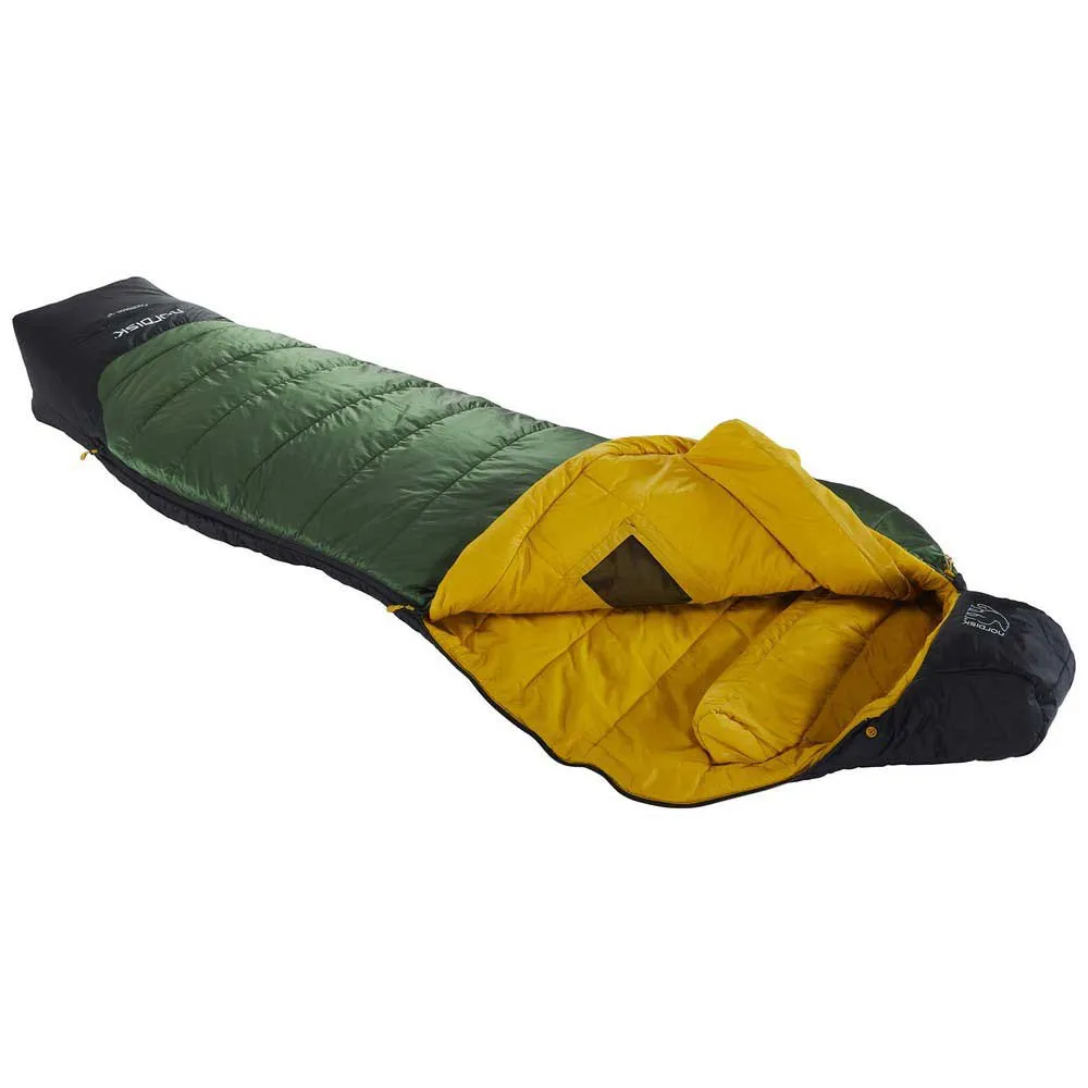 Nordisk Gormsson -2ºc Schlafsack, Artichoke green / mustard yellow / black 1, Left Zipper Nordisk Gormsson -2ºc Schlafsack, Artichoke green / mustard yellow / black 1, Left Zipper