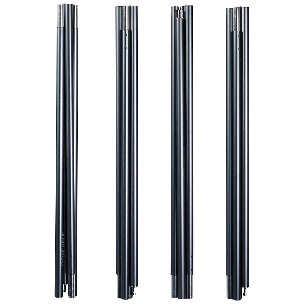 Nordisk Midgard 9.2/20 Small Entrance Alu Stangensatz 2 Einheiten, Silver, One Size