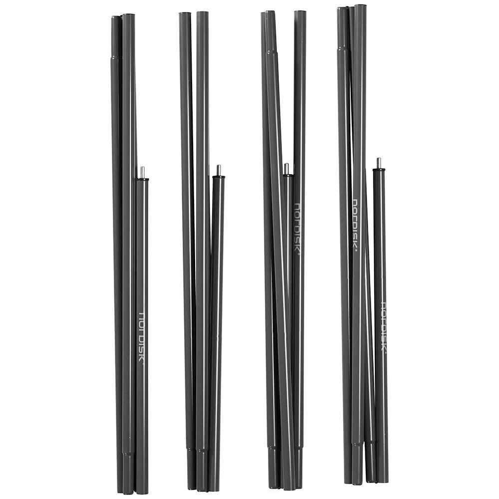 Nordisk Midgard 9.2/20 Small Entrance Steel Stangensatz 2 Einheiten, Silver, One Size Nordisk Midgard 9.2/20 Small Entrance Steel Stangensatz 2 Einheiten, Silver, One Size