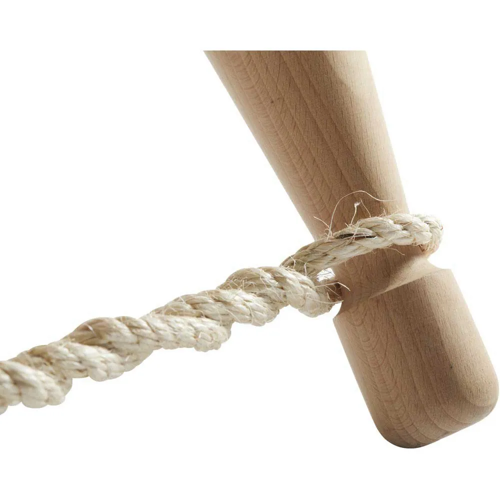 Nordisk Moesgaard Wooden Stuhl, Wood / cotton, One Size Nordisk Moesgaard Wooden Stuhl, Wood / cotton, One Size