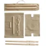 Nordisk Moesgaard Wooden Stuhl, Wood / cotton, One Size