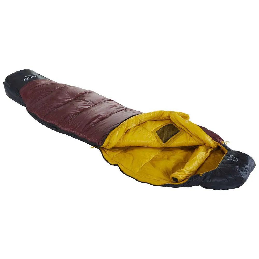 Nordisk Oscar -2ºc Schlafsack, Rio red / mustard yellow / black, Left Zipper Nordisk Oscar -2ºc Schlafsack, Rio red / mustard yellow / black, Left Zipper