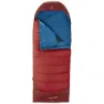 Nordisk Puk +10ºc Blanket Schlafsack, Sun-dried tomato / majolica blue / syrah, Left Zipper
