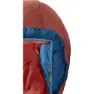 Nordisk Puk +10ºc Blanket Schlafsack, Sun-dried tomato / majolica blue / syrah, Left Zipper