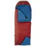 Nordisk Puk +10ºc Blanket Schlafsack, Sun-dried tomato / majolica blue / syrah, Left Zipper