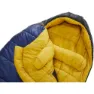 Nordisk Puk -10ºc Schlafsack, True navy / mustard yellow / black, Left Zipper