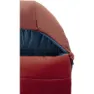 Nordisk Puk -2ºc Blanket Schlafsack, Sun-dried tomato / majolica blue / syrah, Left Zipper