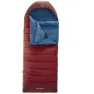Nordisk Puk -2ºc Blanket Schlafsack, Sun-dried tomato / majolica blue / syrah, Left Zipper