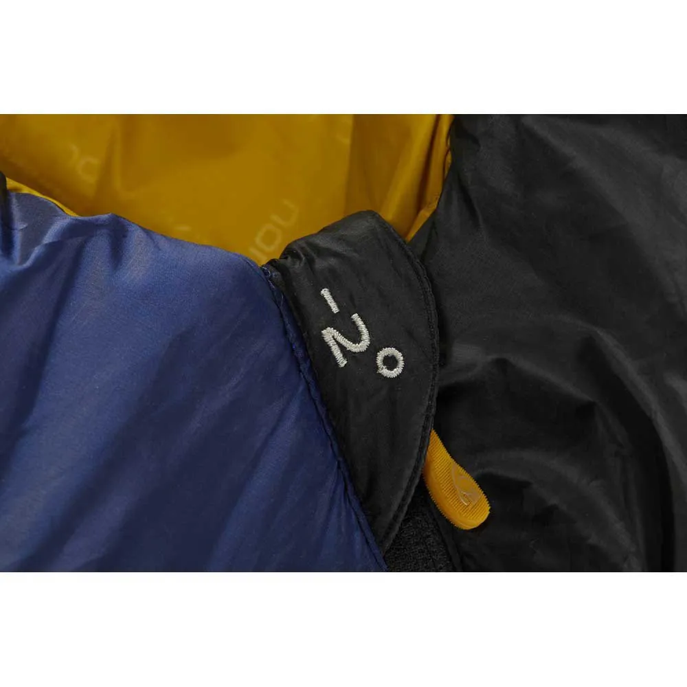 Nordisk Puk -2ºc Schlafsack, True navy / mustard yellow / black, Left Zipper Nordisk Puk -2ºc Schlafsack, True navy / mustard yellow / black, Left Zipper