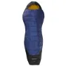 Nordisk Puk -2ºc Schlafsack, True navy / mustard yellow / black, Left Zipper