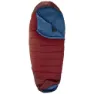 Nordisk Puk +4ºc Schlafsack, Sun-dried tomato / majolica blue / syrah, Left Zipper