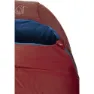 Nordisk Puk +4ºc Schlafsack, Sun-dried tomato / majolica blue / syrah, Left Zipper
