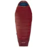 Nordisk Puk +4ºc Schlafsack, Sun-dried tomato / majolica blue / syrah, Left Zipper