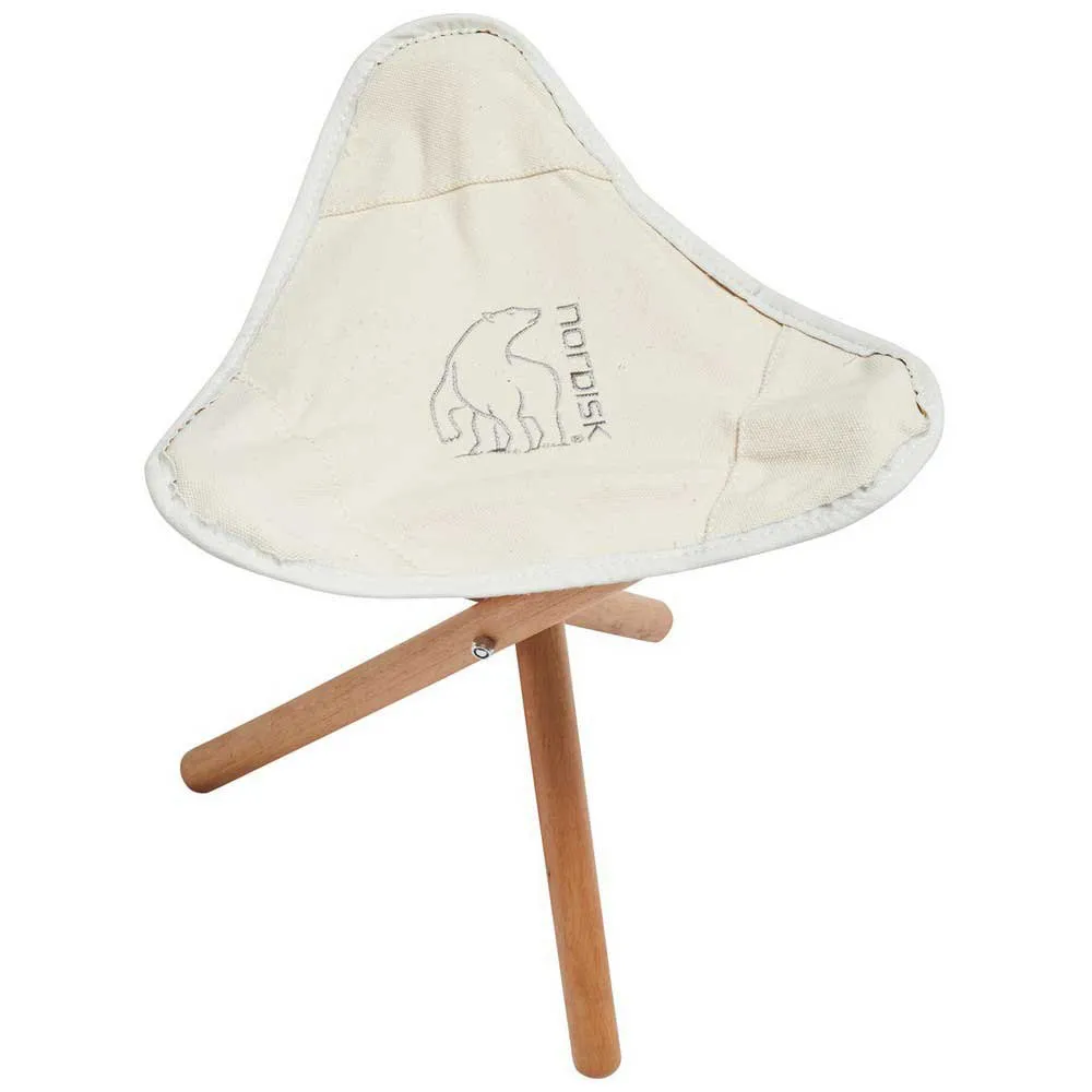 Nordisk Rebild Wooden 3 Hocker, Wood / cotton, One Size Nordisk Rebild Wooden 3 Hocker, Wood / cotton, One Size