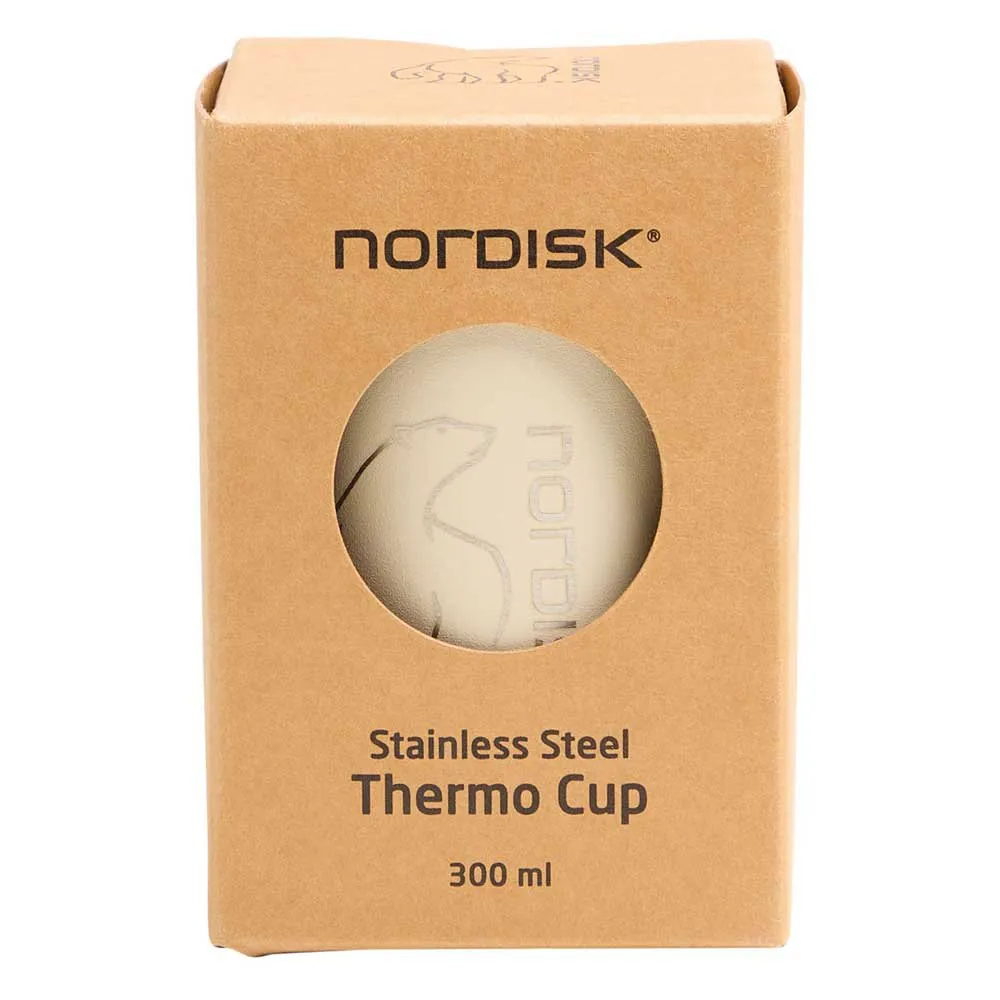 Nordisk Steel Double Wall 300ml Tasse, Sandshell, One Size Nordisk Steel Double Wall 300ml Tasse, Sandshell, One Size