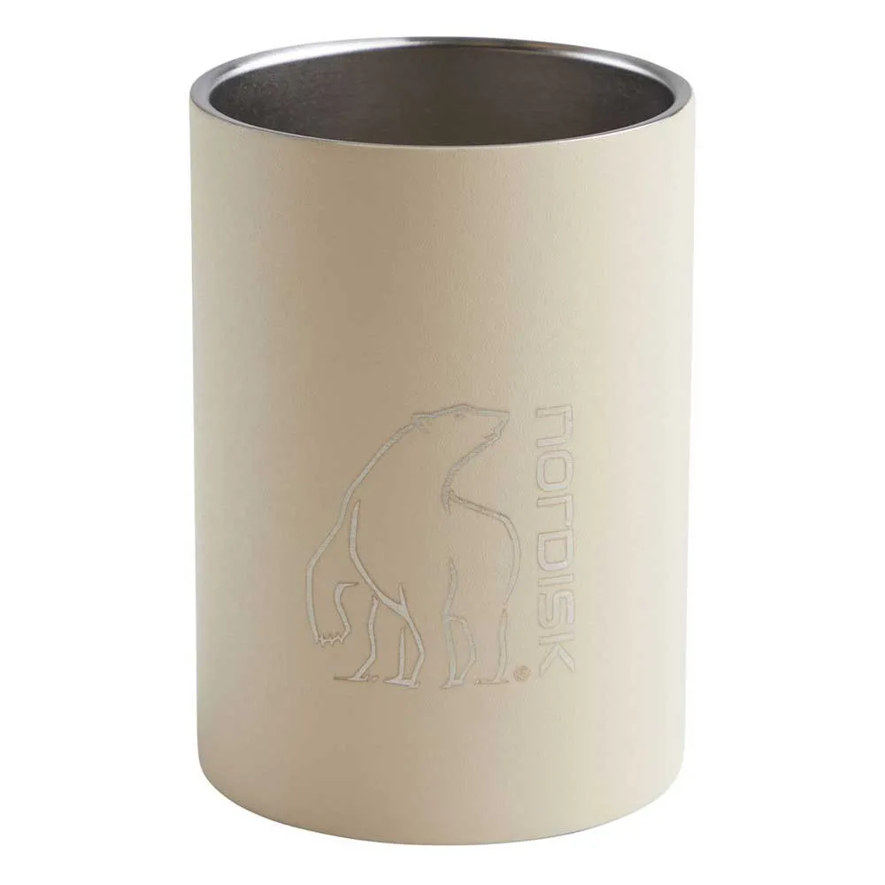 Nordisk Steel Double Wall 300ml Tasse, Sandshell, One Size Nordisk Steel Double Wall 300ml Tasse, Sandshell, One Size