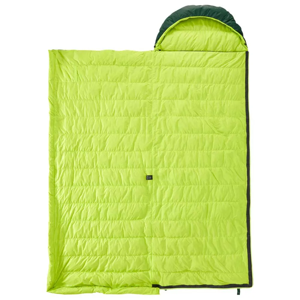 Nordisk Tension Brick 400 Schlafsack, Scarab / lime, Left Zipper Nordisk Tension Brick 400 Schlafsack, Scarab / lime, Left Zipper