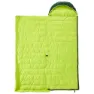 Nordisk Tension Brick 400 Schlafsack, Scarab / lime, Left Zipper