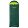 Nordisk Tension Brick 400 Schlafsack, Scarab / lime, Left Zipper