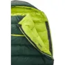 Nordisk Tension Comfort 800 Schlafsack, Scarab / lime, Left Zipper