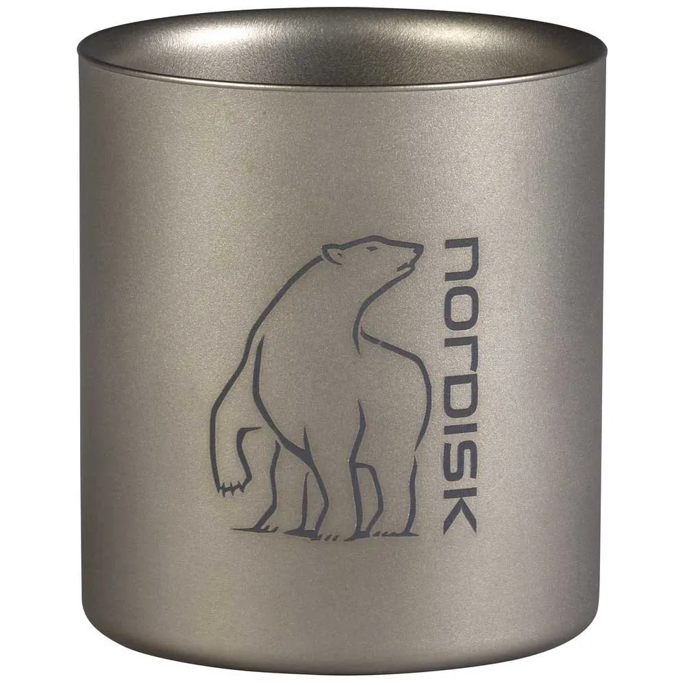 Nordisk Titan Becher Mit Doppelwand 220ml, Grey, One Size Nordisk Titan Becher Mit Doppelwand 220ml, Grey, One Size
