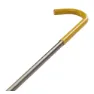 Nordisk Titanium Tooth Zelthering 6 Einheiten, Silver / yellow, One Size