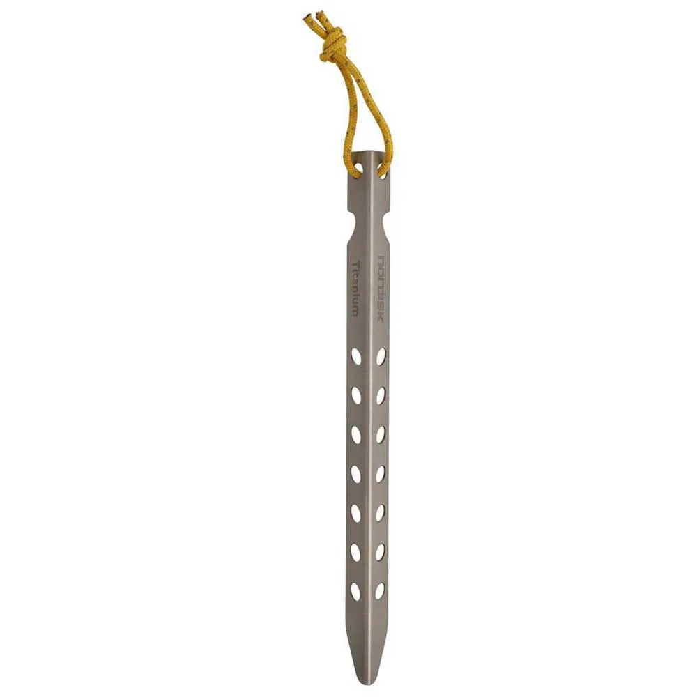 Nordisk V Peg Titan Pfahl, Silver, 16.5cm Nordisk V Peg Titan Pfahl, Silver, 16.5cm