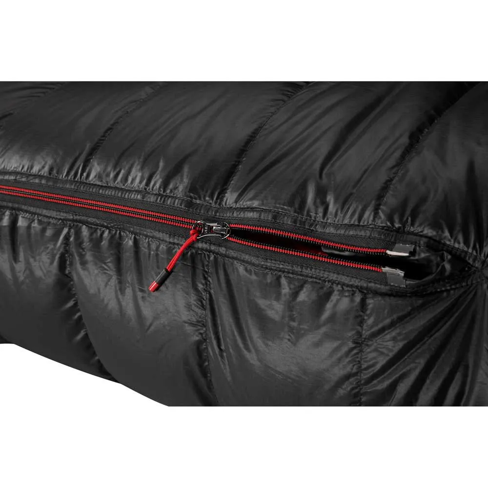 Nordisk Vib 400 Schlafsack, Black / fiery red, Left Zipper Nordisk Vib 400 Schlafsack, Black / fiery red, Left Zipper