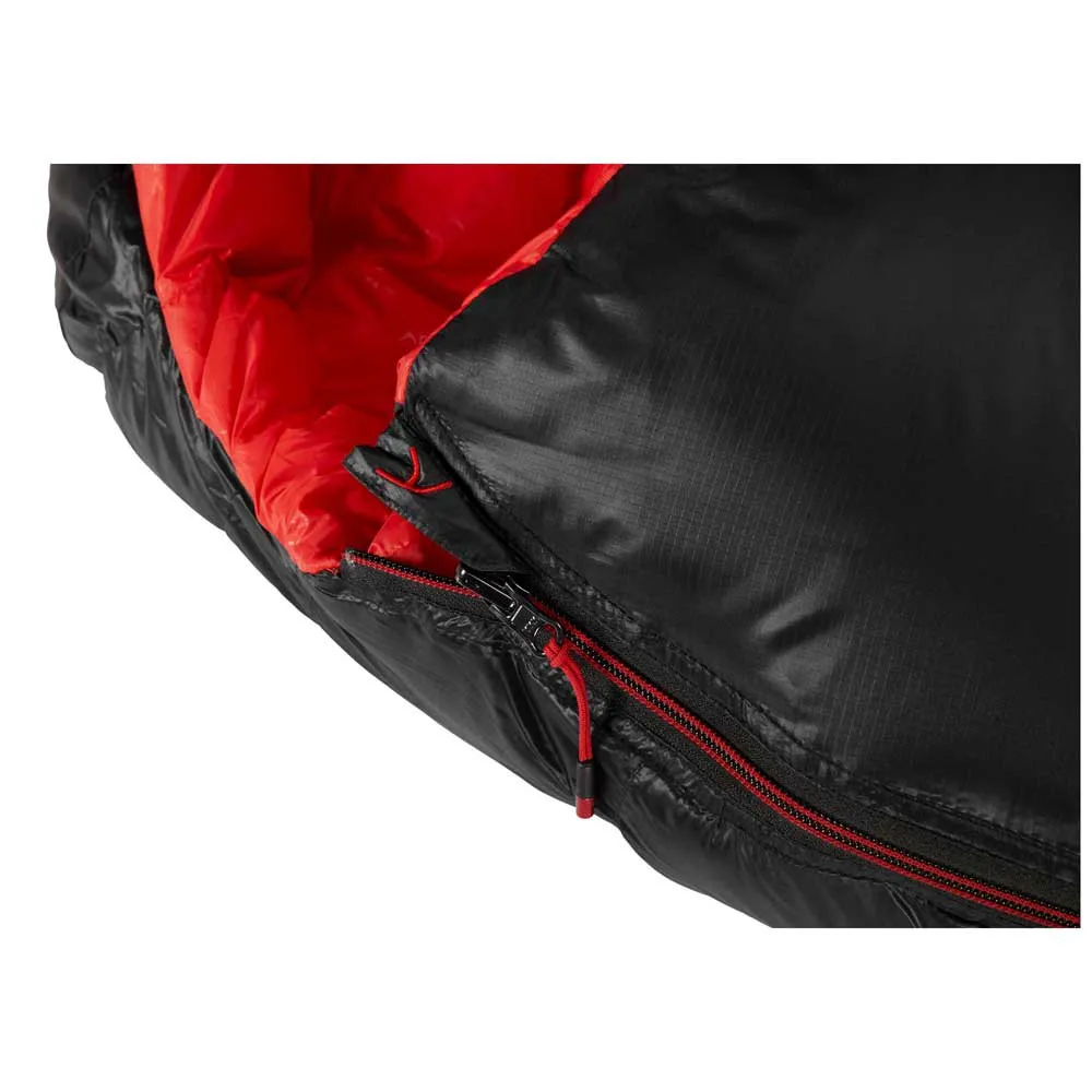 Nordisk Vib 600 Schlafsack, Black / fiery red, Left Zipper Nordisk Vib 600 Schlafsack, Black / fiery red, Left Zipper