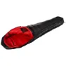 Nordisk Vib 600 Schlafsack, Black / fiery red, Left Zipper
