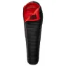 Nordisk Vib 600 Schlafsack, Black / fiery red, Left Zipper