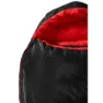 Nordisk Vib 600 Schlafsack, Black / fiery red, Left Zipper