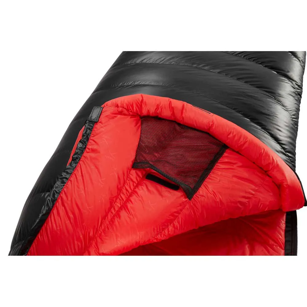 Nordisk Vib 800 Schlafsack, Black / fiery red, Left Zipper Nordisk Vib 800 Schlafsack, Black / fiery red, Left Zipper