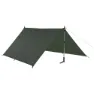 Nordisk Voss 5 Ulw Tarp Plane, Forest green, One Size
