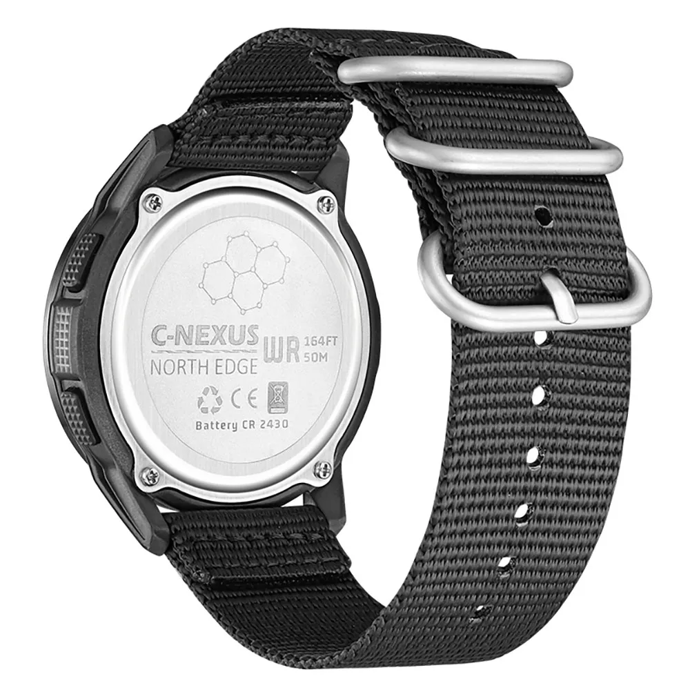 North Edge Nexus Wr Uhr, Black North Edge Nexus Wr Uhr, Black